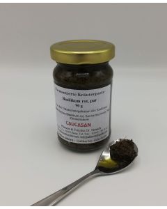 Kräuterpaste Basilikum rot pur, fermentiert, 90g 