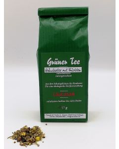 Grüner Tee Kräutertee mit Früchten, 100g