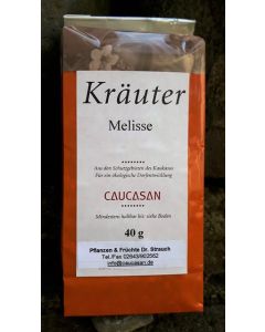 Getrocknete Kräuter Melisse gerebelt, 40g