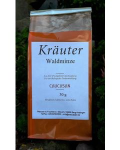 Getrocknete Kräuter Waldminze gerebelt, 30g 